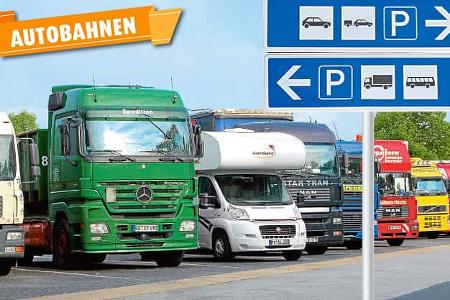 Parken und Übernachten: Am Straßenrand oder an der Autobahn