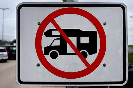 Übernachtung in Europa im Wohnmobil