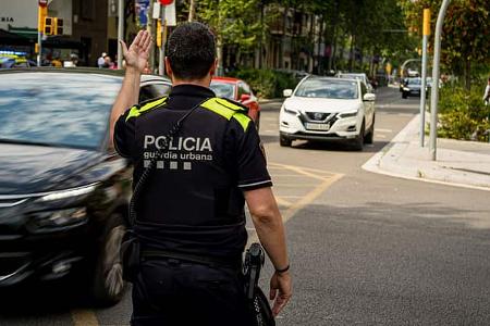 Spanien Polizei Verkehr