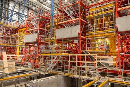 07/2024 Fehmarnbelt Tunnel Baustelle Details Fabrik