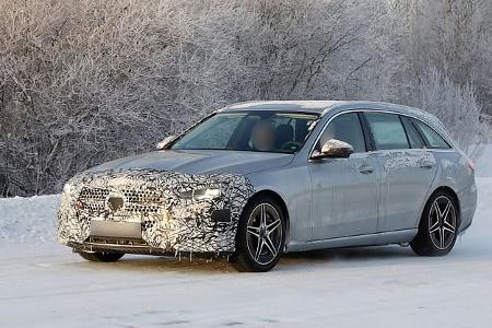 Erlkönig Mercedes C-Klasse T-Modell