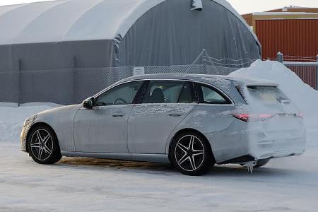 Erlkönig Mercedes C-Klasse T-Modell