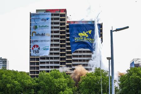 Einst bot das Gebäude mit 160 Einheiten reichlich Wohnraum.