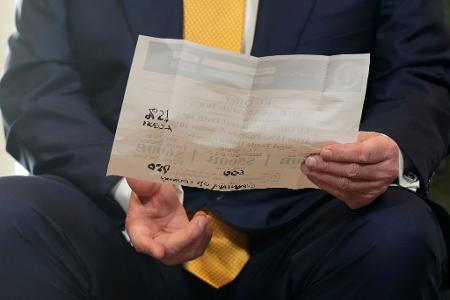 Trump nannte erste Details der Vereinbarung.