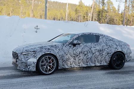 Erlkönig Mercedes-AMG CLE 63 Coupé