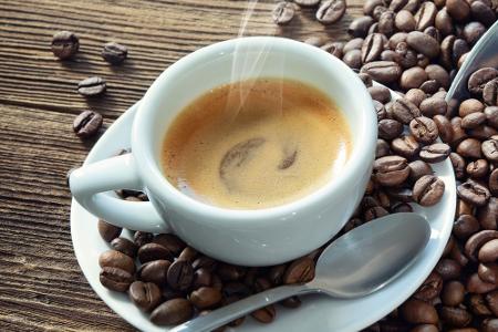 Ein Espresso darf nicht fehlen