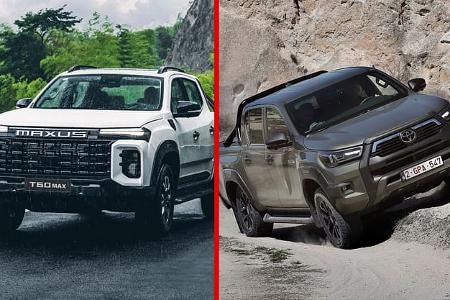Toyota Hilux und Maxus T60