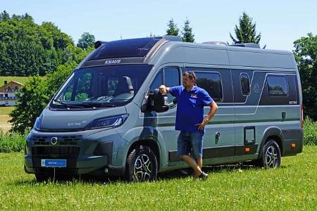 Knaus Boxtime, Außenaufnahme