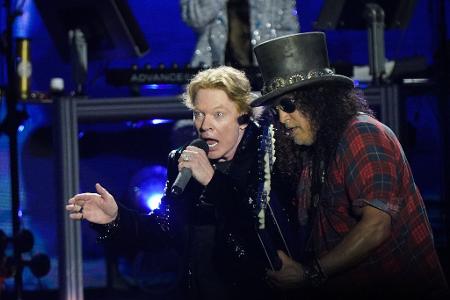 Headliner sind in diesem Sommer Guns N' Roses. (Archivbild)