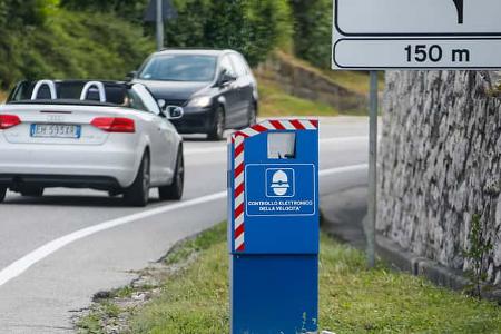 Radarfalle, Blitzer, Italien