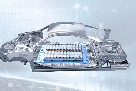 Elektroauto Plattform Batterie