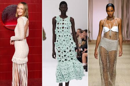 Luftig, lässig, angesagt: Häkelkleider erobern den Sommer