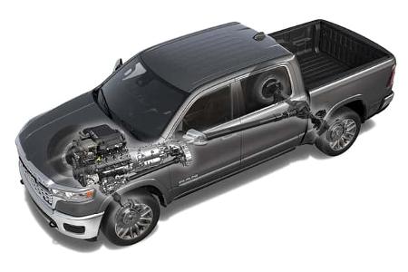 2026er Ram 1500 5,7-Liter-Hemi-V8 mit eTorque