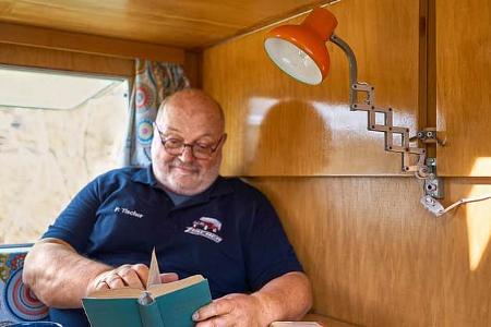 Mobile Menschen Tischer