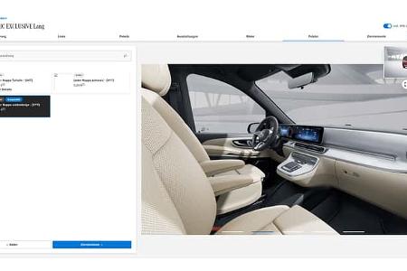 Mercedes V300d 4Matic Lang Exclusive AMG Line Konfigurator (2025)