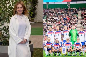 Geri Halliwell feiert mit den Lionesses bei Oasis-Konzert