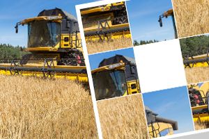 Schiebepuzzle: Mähdrescher