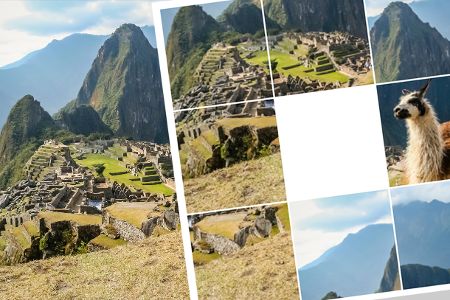 Schiebepuzzle: Machu Piccu