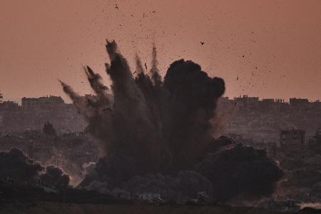 Berlin fordert einen nachhaltigen Waffenstillstand im Gaza-Krieg. (Archivbild)