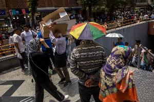 Unerträglich heiß ist es in Teilen des Iran.