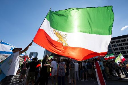 Demonstration gegen das iranische Regime. (Symbolbild)