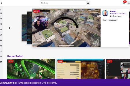 Twitch ist bei Livestreams – vor allem im Bereich Gaming – die führende Video-Plattform.