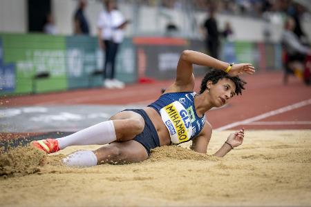 Mit Nervenstärke: Mihambo sichert sich nächsten Titel