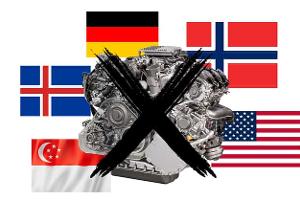 Verbrenner-Aus in verschiedenen Ländern