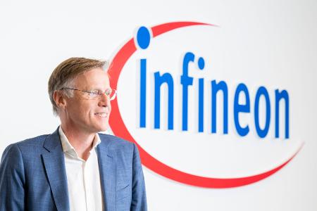 Infineon-Chef Jochen Hanebeck ist für das laufende Geschäftsjahr etwas optimistischer. (Archivbild)
