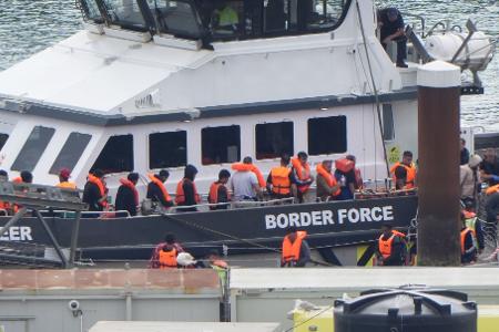 Die Bekämpfung der Migration über den Ärmelkanal ist in Großbritannien seit Jahren ein viel diskutiertes Thema. (Archivbild)