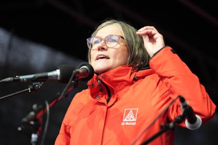 Die IG Metall findet das Tariftreuegesetz grundsätzlich richtig. (Archivbild)