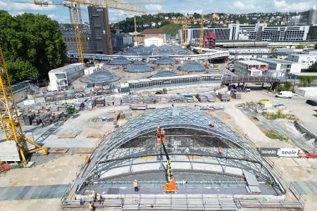 Deutlich teurer als zu Beginn geplant: Das Bahnprojekt Stuttgart 21. (Archivbild)