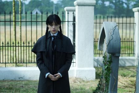 Jenna Ortega als Wednesday Addams