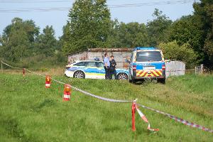 Die Suche am Fundort der Leiche ging auch am Donnerstag weiter. 