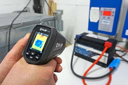 f Lithium-Akkus Temperatur