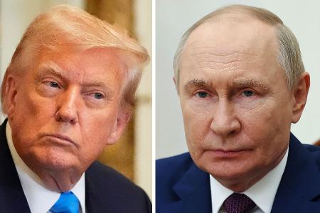 Trump und Putin wollen sich erstmals persönlich treffen, um über eine Beendigung des russischen Angriffskrieges gegen die Ukraine zu sprechen.