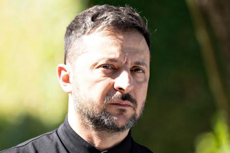 Selenskyj pocht auf eine stärkere Einbeziehung der Europäer. 