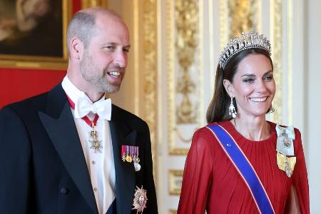 Prinz William landet vor Kate in neuer Royals-Beliebtheitsstudie