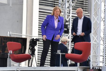 Bas beim Sommerinterview der ARD. 