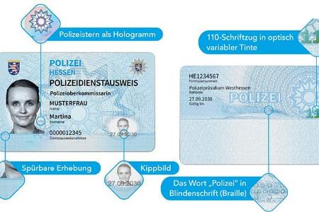 Polizei Dienstausweis