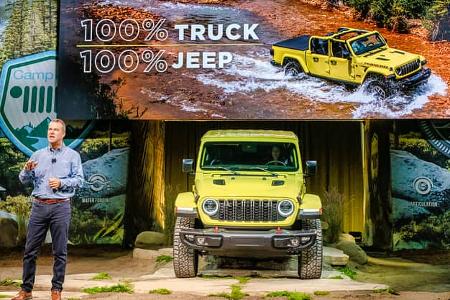 Jeep Gladiator Facelift Modelljahr 2024 USA