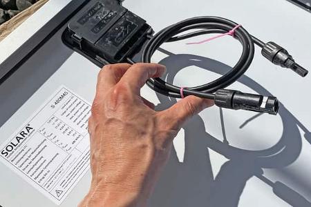 Solaranlagen - Standard-Anschlüsse