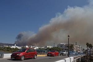 Es gab umfangreiche Evakuierungen.