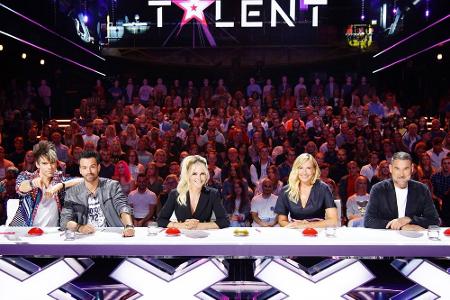 Ehrlich Brothers, Chantal Janzen, Andrea Kiewel und Michael Michalsky