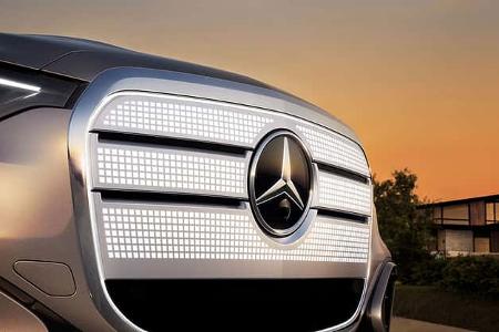 Mercedes GLC Teaser Kühlergrill