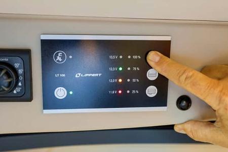 Etrusco Kontrollboard, Steuerung