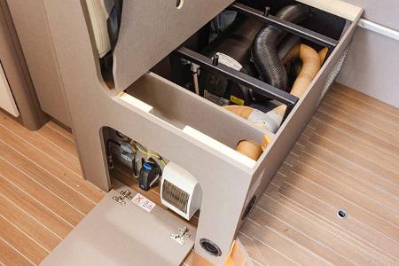 Etrsuco Heizung, Innenraum