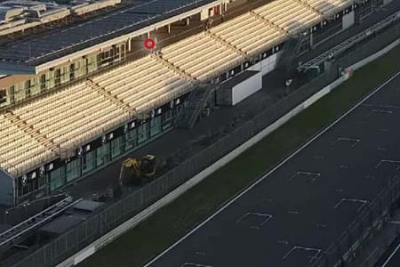 Teilabriss Ring-Racer