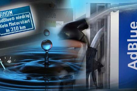 Adblue Engpass Warnung ad blue Abgasreinigung Diesel