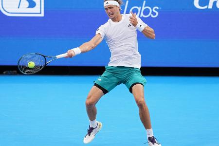 Zwei Siege an einem Tag: Zverev im Viertelfinale